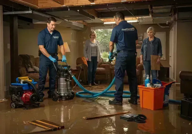 Basement Water Extraction and Removal Techniques process in Centreville, IL